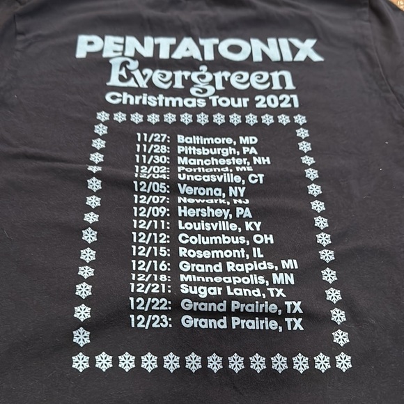 Pentatonix evergreen pop band Arlington Texas men’s medium band tour tee - Picture 6 of 6